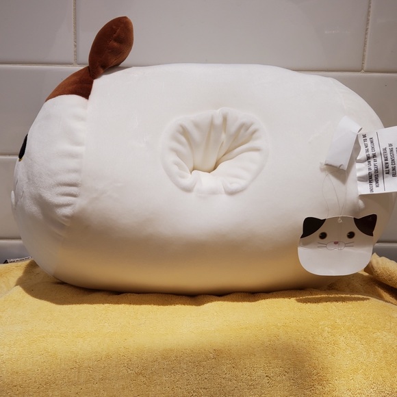 HAND WARMER; WHITE CALICO CAT - Picture 3 of 6